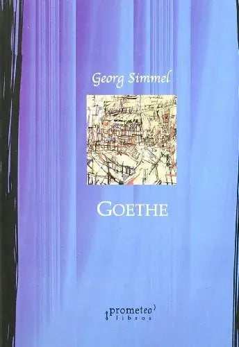Libro GOETHE de SIMMEL GEORG en Colombia, biografia