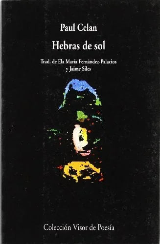 Libro HEBRAS DE SOL de CELAN PAUL en Colombia, poesia