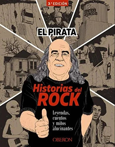 Libro HISTORIAS DEL ROCK: LEYENDAS CUENTOS Y MITOS ALUCINANTES (LIBROS SINGULARES de EL PIRATA en Colombia, musica libros