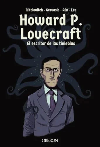 Libro HOWARD P LOVECRAFT EL ESCRITOR DE LAS TINIEBLAS de NIKOLAVITCH- GERVASIO en Colombia, biografia