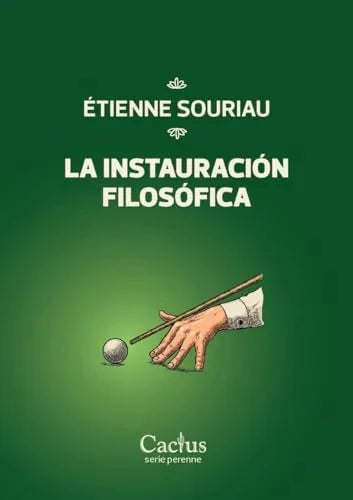 Libro LA INSTAURACION FILOSOFICA de SOURUAU ETIENE en Colombia, filosofia