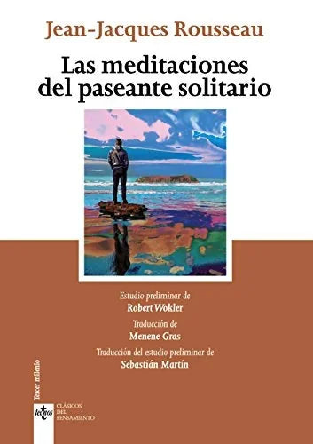 Libro LAS MEDITACIONES DEL PASEANTE SOLITARIO de ROUSSEAU JEAN-JACQUES en Colombia, literatura