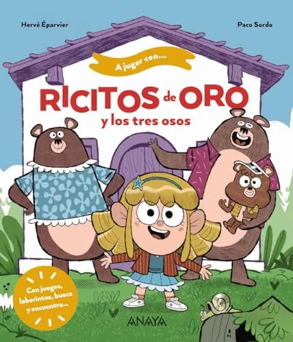 Libro A JUGAR CON RICITOS DE ORO de EPARVIER HERVE en Colombia, infantil
