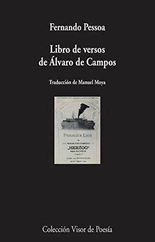 Libro LIBRO DE VERSOS DE ALVARO DE CAMPOS de PESSOA FERNANDO en Colombia, poesia