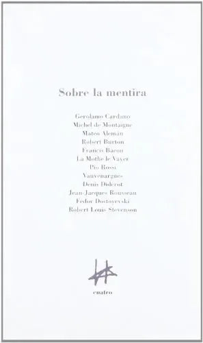 Libro Sobre La Mentira