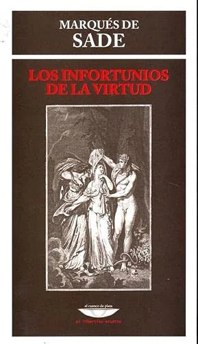 Libro LOS INFORTUNIOS DE LA VIRTUD de MARQUES DE SADE en Colombia, literatura