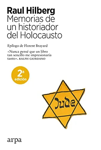Libro MEMORIAS DE UN HISTORIADOR DEL HOLOCAUSTO de HILBERG RAUL en Colombia, historia