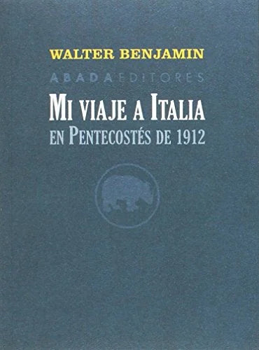 Libro MI VIAJE A ITALIA de BENJAMIN WALTER en Colombia, literatura