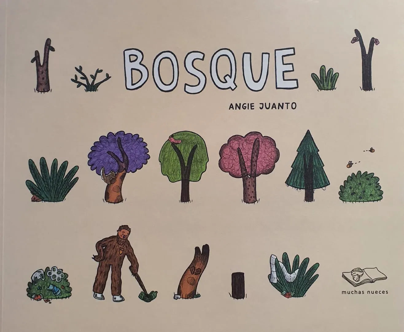 Libro BOSQUE de JUANTO ANGIE en Colombia, infantil