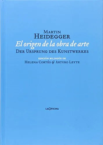 Libro El Origen De La Obra De Arte, Der Urspru