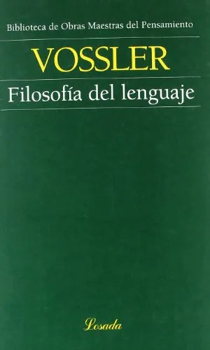 Libro Filosofia Del Lenguaje