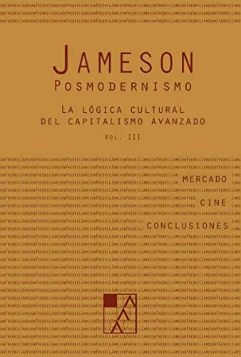 Libro La Logica Cultural Del Capitalismo T Iii