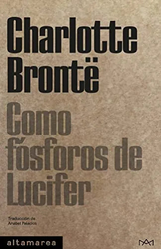 Libro COMO FOSFOROS DE LUCIFER de BRONTE CHARLOTTE en Colombia, literatura