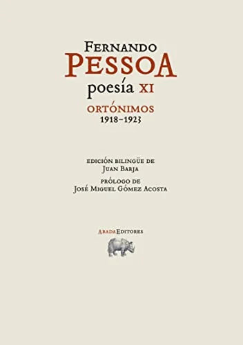 Libro POESIA XI ORTONIMOS 1918 1923 de PESSOA FERNANDO en Colombia, poesia