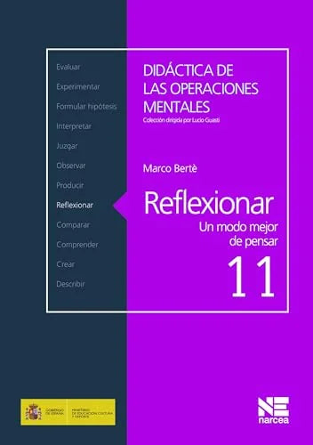 Libro REFLEXIONAR UN MODO MEJOR DE PENSAR de BERTE MARCO en Colombia, pedagogia