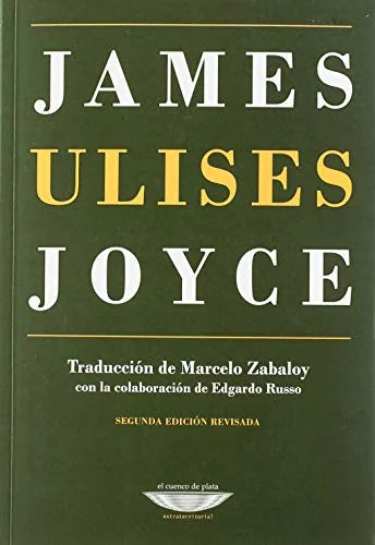 Libro ULISES de JOYCE JAMES en Colombia, literatura