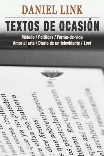 Libro Textos De Ocasion