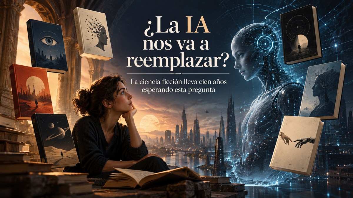 ¿La IA nos va a reemplazar? La ciencia ficción lleva cien años esperando esta pregunta