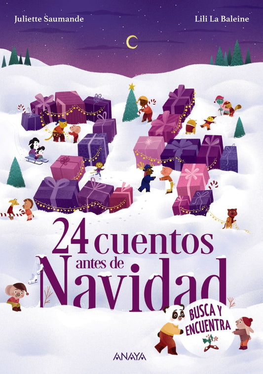 Libro 24 Cuentos Antes De Navidad