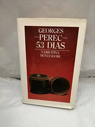 Libro 53 DIAS de PEREC GEORGES en Colombia, literatura