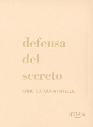 Libro Defensa Del Secreto