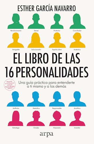 Libro EL LIBRO DE LAS 16 PERSONALIDADES de GARCIA NAVARRO ESTHER en Colombia, psicologia