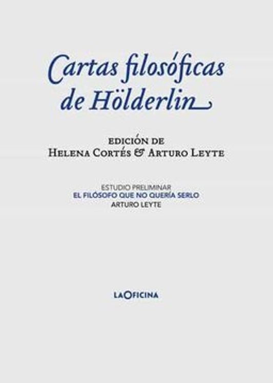 Libro Cartas Filosoficas De Holdernin