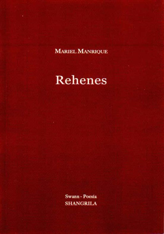 Libro REHENES de MANRIQUE MANUEL en Colombia, poesia
