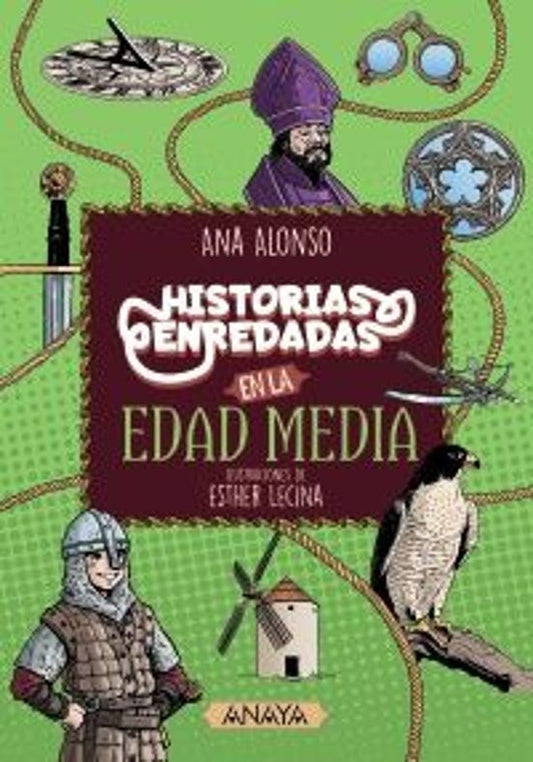 Libro HISTORIAS ENREDADAS EN LA EDAD MEDIA de ALONSO ANA en Colombia, infantil