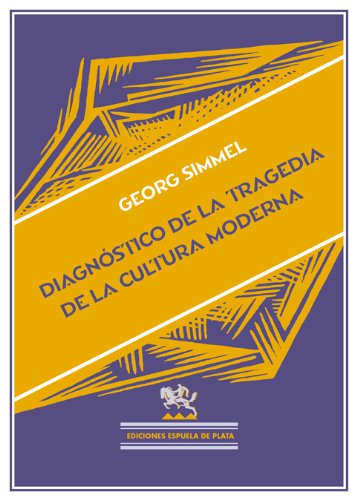 Libro DIAGNOSTICO DE LA TRAGEDIA DE LA CULTURA de SIMMEL GEORG en Colombia, sociologia