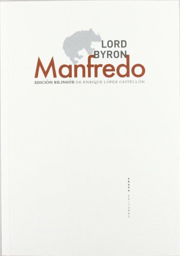 Libro MANFREDO de BYRON LORD en Colombia, literatura
