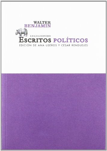 Libro Escritos Politicos Walter Benjamin