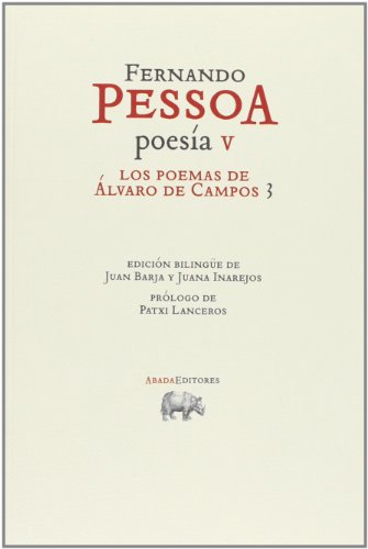 Libro Poesia V., Los Poemas De Alvaro De Campo