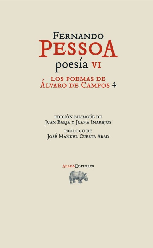 Libro POESIA VI LOS POEMAS DE ALVARO DE CAMPO de PESSOA FERNANDO en Colombia, poesia