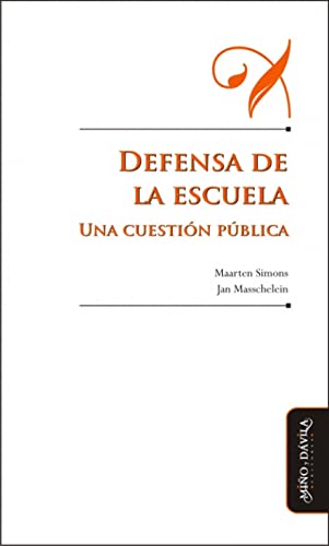 Libro Defensa De La Escuela, Una Cuestion Publ