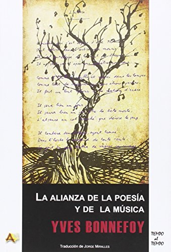 Libro La Alianza De La Poesia Y La Musica