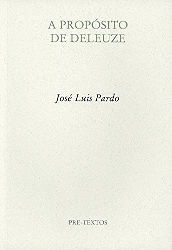 Libro A Proposito De Deleuze