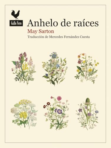 Libro ANHELO DE RAICES de SARTON MAY en Colombia, literatura