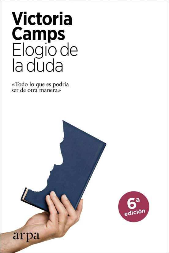 Libro ELOGIO DE LA DUDA de CAMPS VICTORIA en Colombia, filosofia