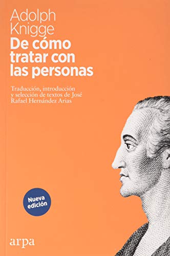 Libro DE COMO TRATAR CON LAS PERSONAS de KNIGGE ADOLPH en Colombia, psicologia