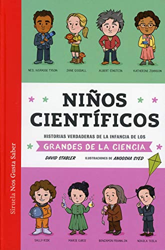 Libro NINOS CIENTIFICOS HISTORIAS VERDADERAS DE LA INFANCIA DE LOS GRANDES DE LA CIENCIA de STABLER DAVID en Colombia, ciencia