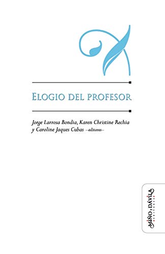 Libro Elogio Del Profesor