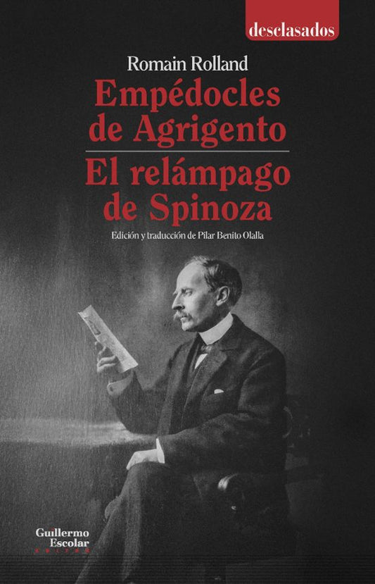 Libro EMPEDOCLES DE AGRIGENTO EL RELAMPAGO DE SPINOZA de ROLLAND ROMAIN en Colombia, filosofia
