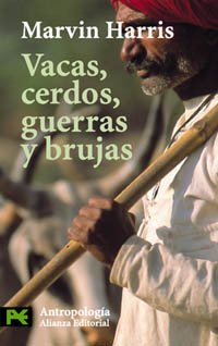 Libro VACAS CERDOS GUERRAS Y BRUJAS de HARRIS MARVIN en Colombia, antropologia
