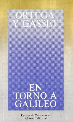 Libro EN TORNO A GALILEO de ORTEGA Y GASSET JOSE en Colombia, ciencia