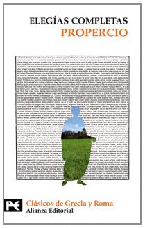 Libro ELEGIAS COMPLETAS de PROPERCIO en Colombia, literatura