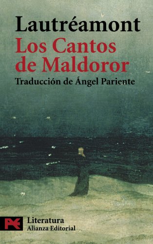 Libro LOS CANTOS DE MALDOROR de LAUTREMONT en Colombia, poesia
