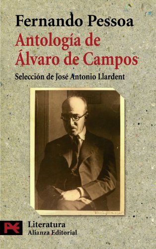 Libro ANTOLOGIA DE ALVARO DE CAMPOS de PESSOA FERNANDO en Colombia, poesia