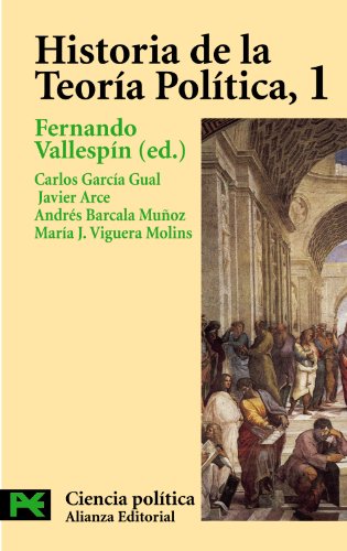 Libro HISTORIA TEORIA POLITICA 1 de VALLESPIN FERNANDO. ED en Colombia, politica
