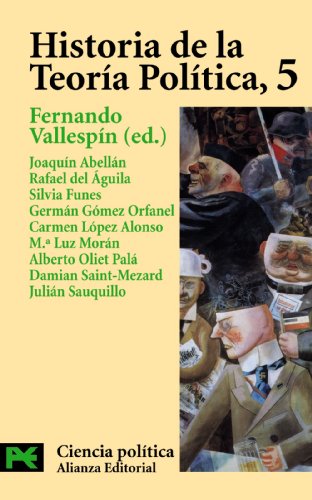 Libro HISTORIA TEORIA POLITICA 5 de VALLESPIN FERNANDO ED. en Colombia, politica